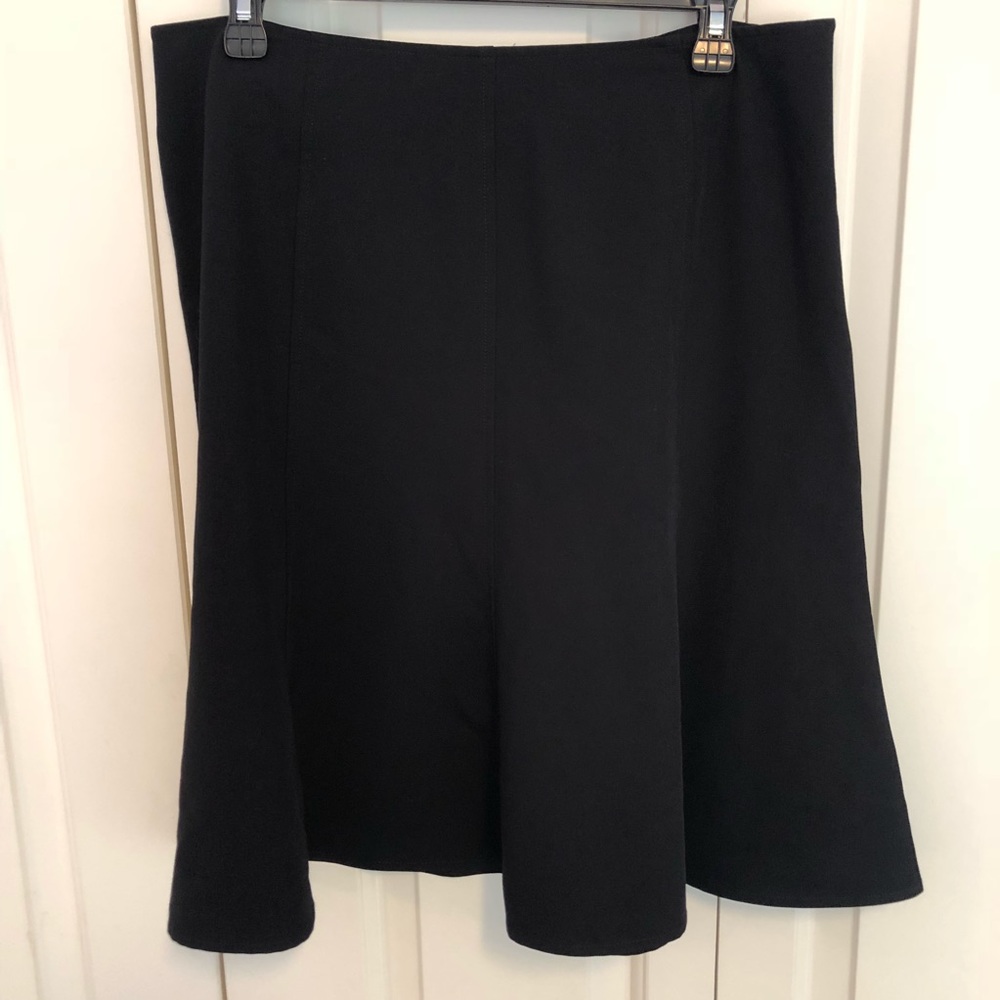 Black flowy skirt